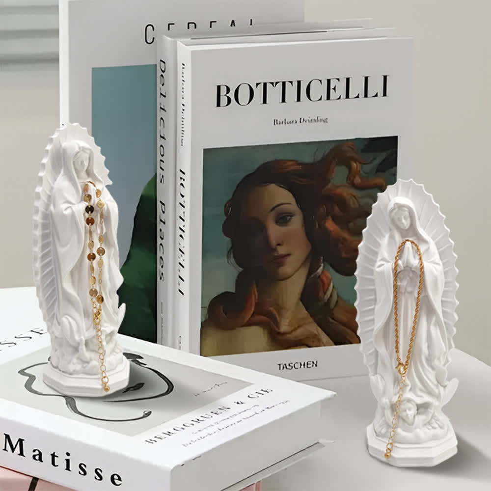 Christianartworkshop Modern Our Lady of Guadalupe Statue: Christian Aesthetic Home Decor - image 10