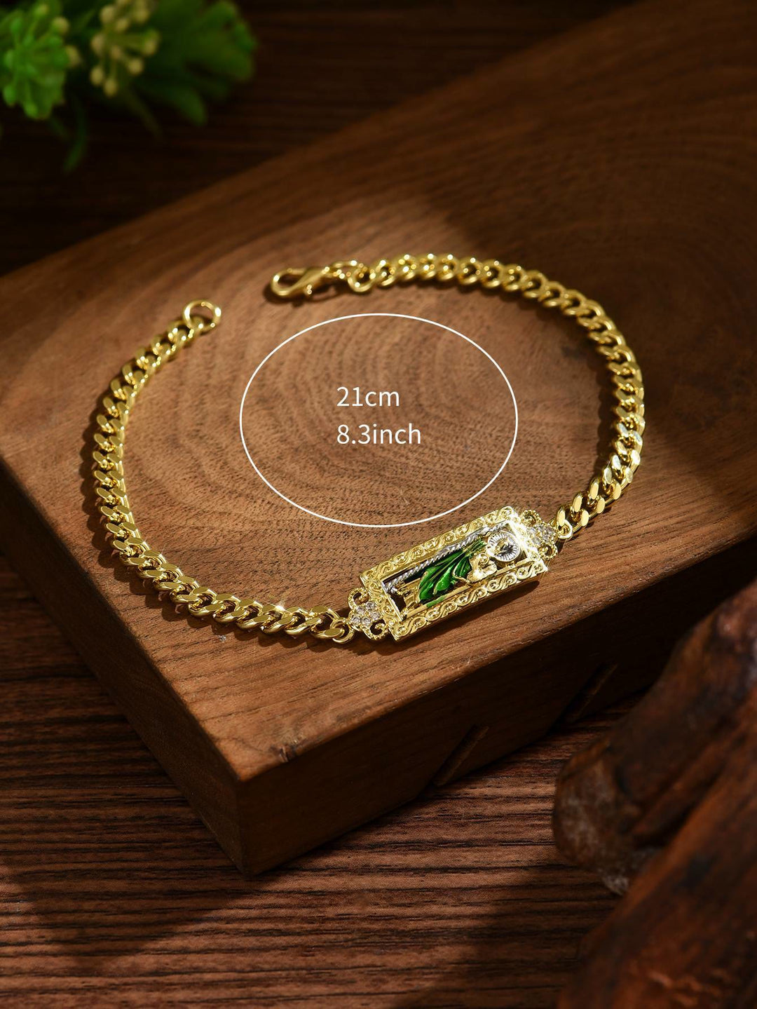 Christianartworkshop St. Jude Copper-Plated Bracelet Collection: Emblem of Divine Hope & Miraculous Grace - image 12