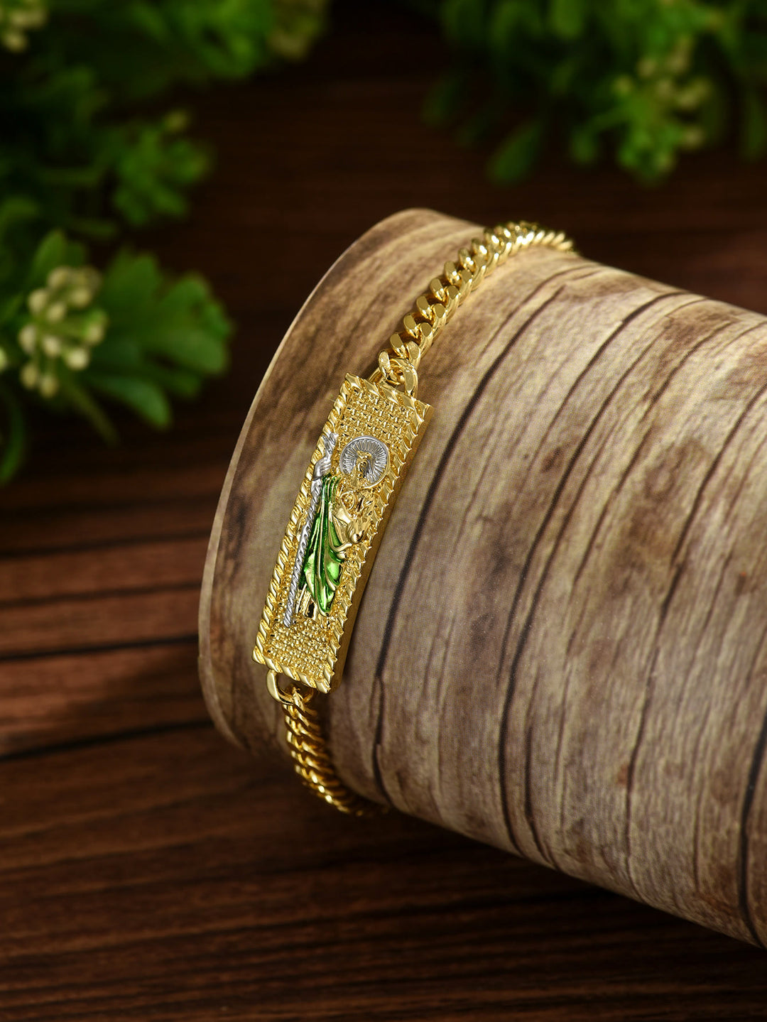Christianartworkshop St. Jude Copper-Plated Bracelet Collection: Emblem of Divine Hope & Miraculous Grace - image 5