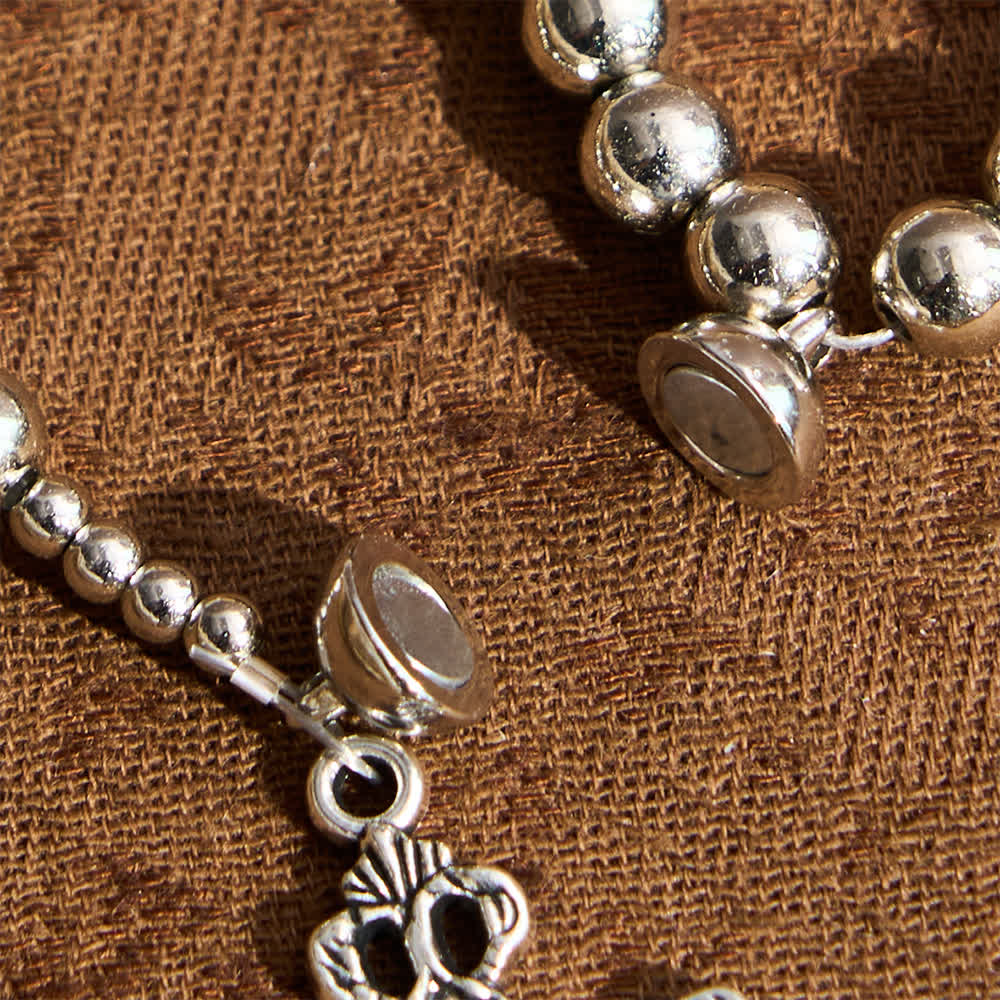 FREE Today: Sacred Silver Tone Magnetic Rosary Bracelet: 2-in-1 Prayer & Bracelet - image 5