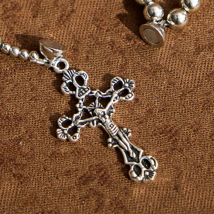 FREE Today: Sacred Silver Tone Magnetic Rosary Bracelet: 2-in-1 Prayer & Bracelet - image 7