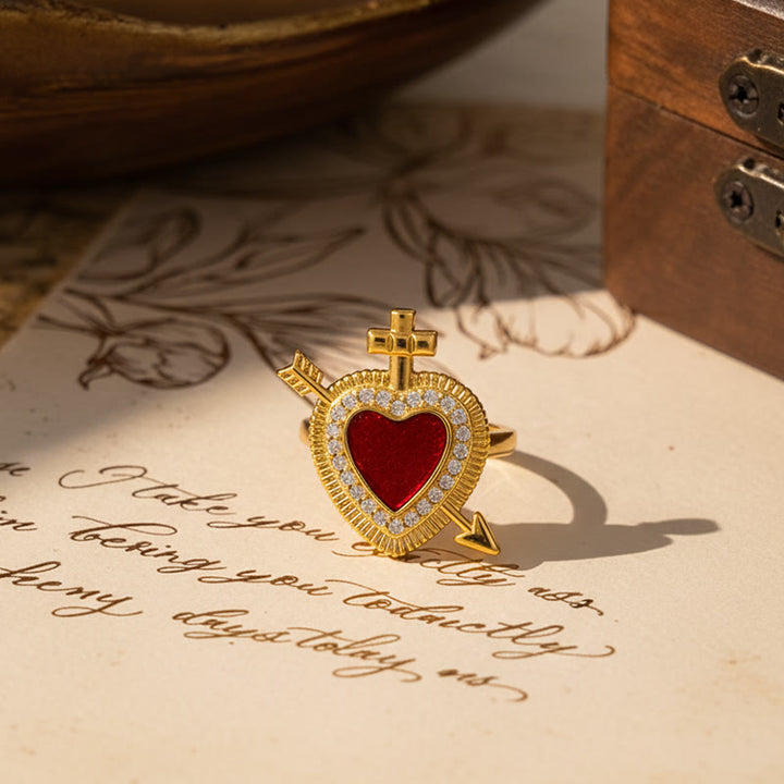 Christianartworkshop Sacred Heart Multi-Design Ring Collection: Emblem of Divine Love - image 3
