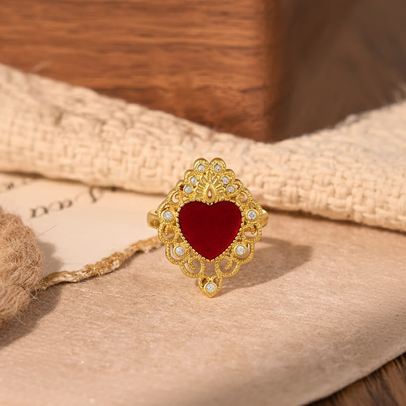 Christianartworkshop Sacred Heart Multi-Design Ring Collection: Emblem of Divine Love - image 6