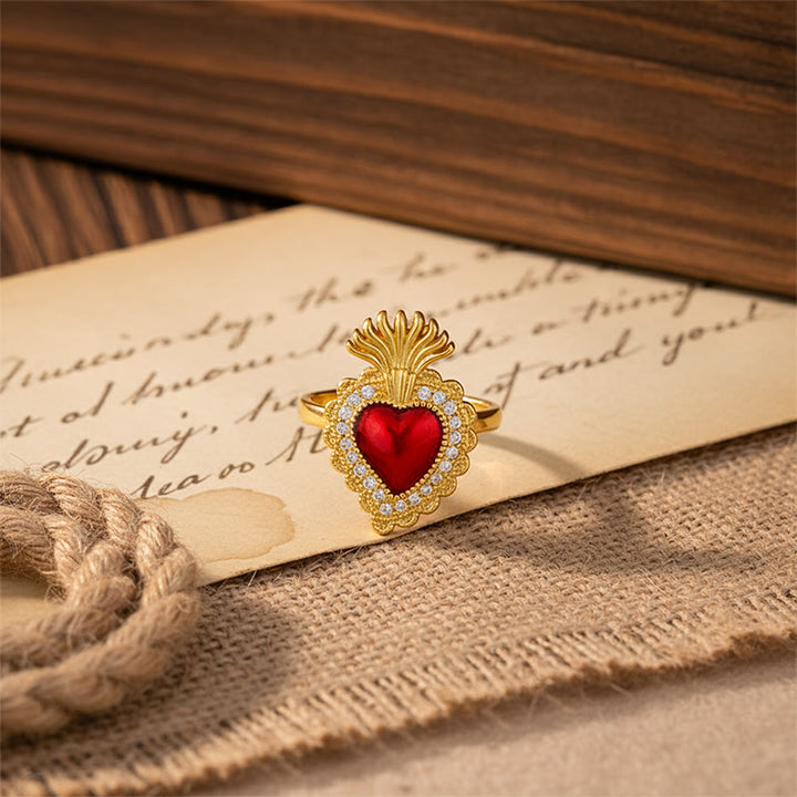 Christianartworkshop Sacred Heart Multi-Design Ring Collection: Emblem of Divine Love - image 9