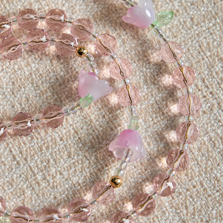 FREE Today: Lily of the Valley Devotion Rosary with Our Lady Accents & Pink Beads - image 7