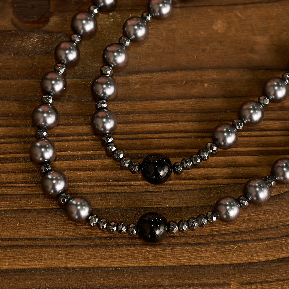 Christianartworkshop 4-Color Glass Bead Rosary with Heart Motif Cross: Timeless Symbol of Sacred Prayer Faith - image 5