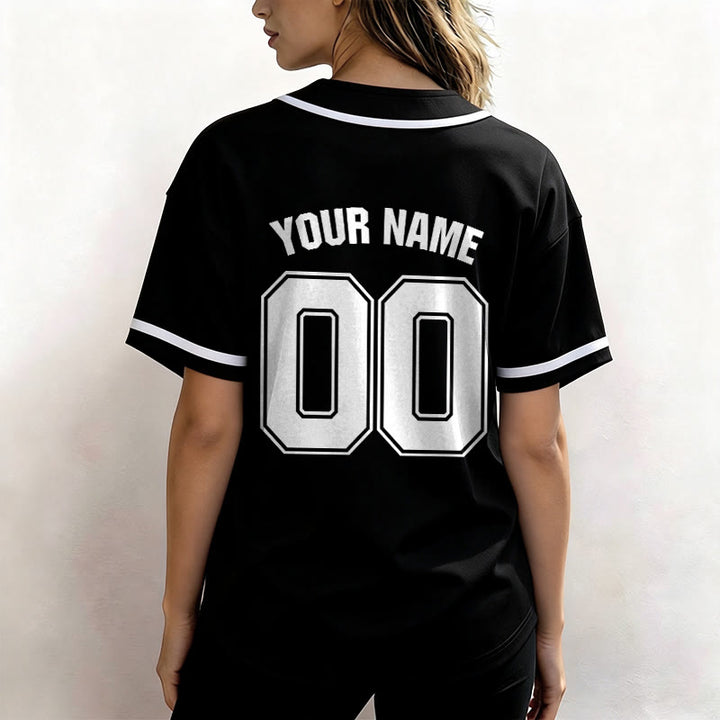 Christianartworkshop Faith Over Fear Custom Name Number Unisex Baseball Jersey - image 5