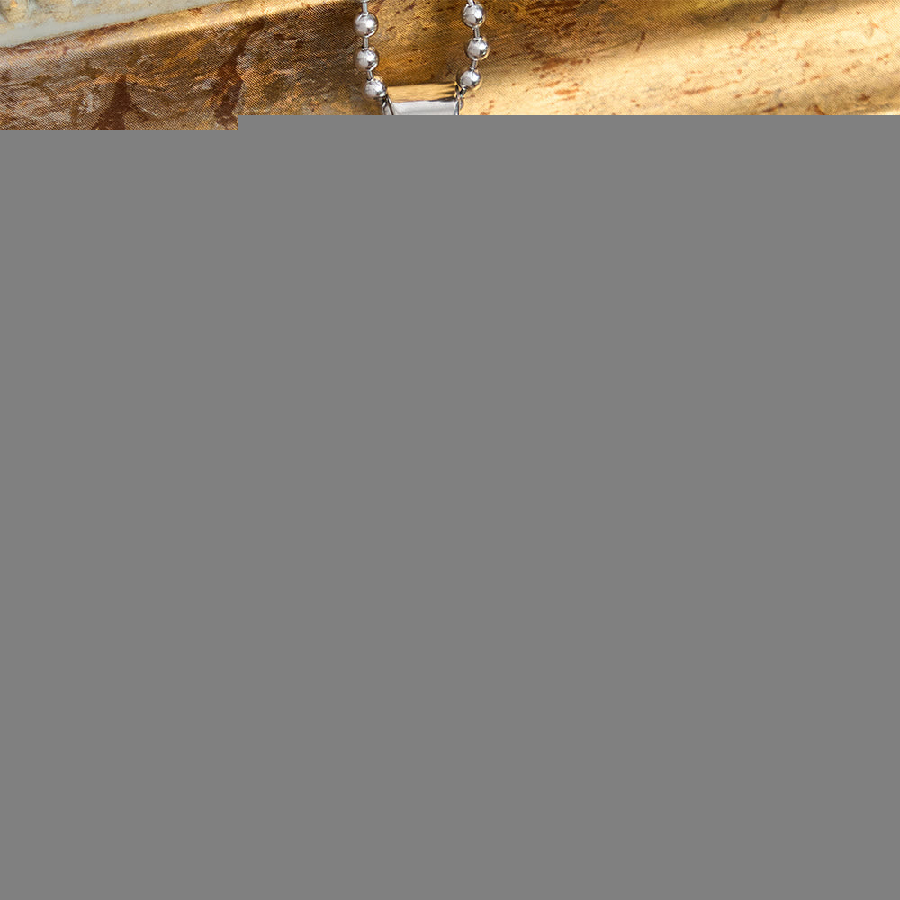 Christianartworkshop Three-Tier Split Cross Pendant Necklace: A Modern Symbol of Unwavering Faith - Black - image 4