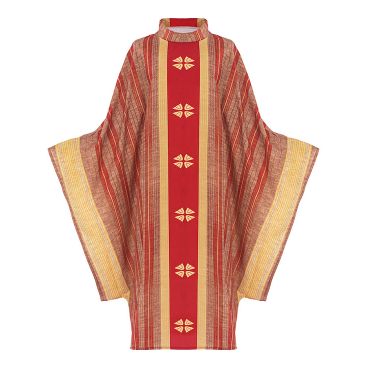 Christianartworkshop Liturgical Chasuble for Sacred Ceremonies - Red - image 1