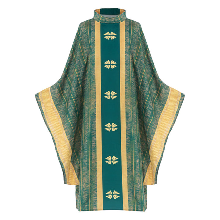 Christianartworkshop Liturgical Chasuble for Sacred Ceremonies - Green - image 3