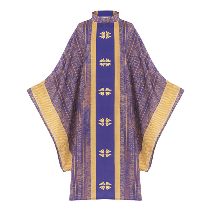 Christianartworkshop Liturgical Chasuble for Sacred Ceremonies - Purple - image 0