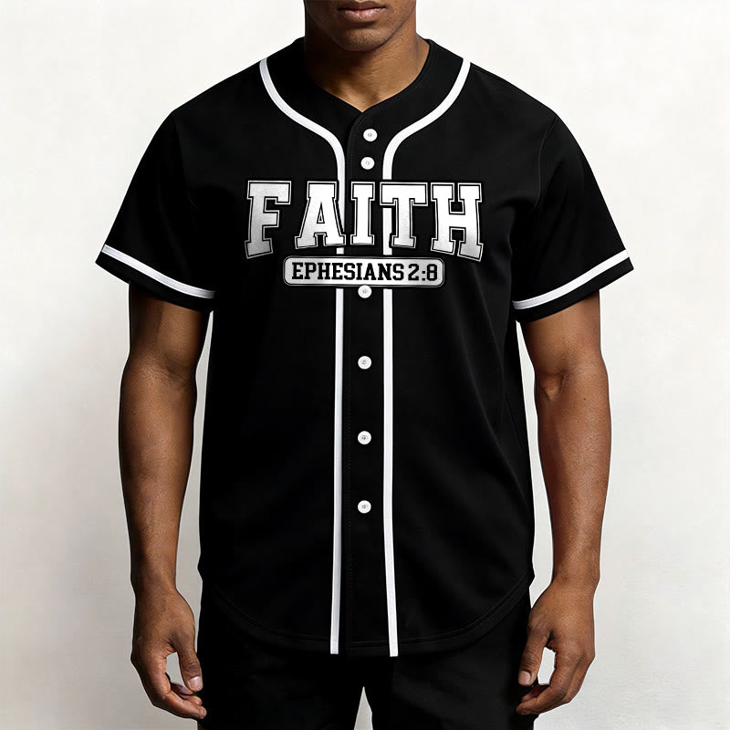 Christianartworkshop Faith Custom Name Number Baseball Jersey - image 30
