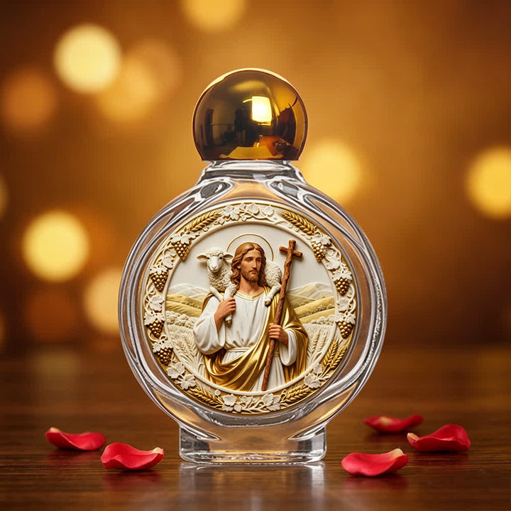 Christianartworkshop Catholic Icon Holy Water Bottle: Religious Art for Home & Church - Good Shepherd - image 10