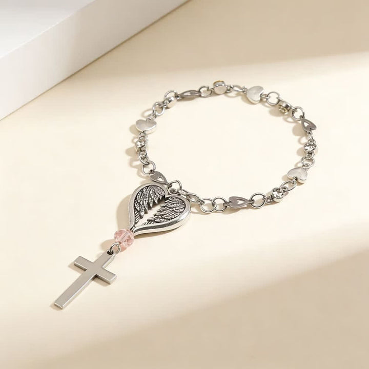 FREE Today: Guardian Angel-Wing Heart Keychain for Car: Quiet Reminder of Tender Protection - image 4