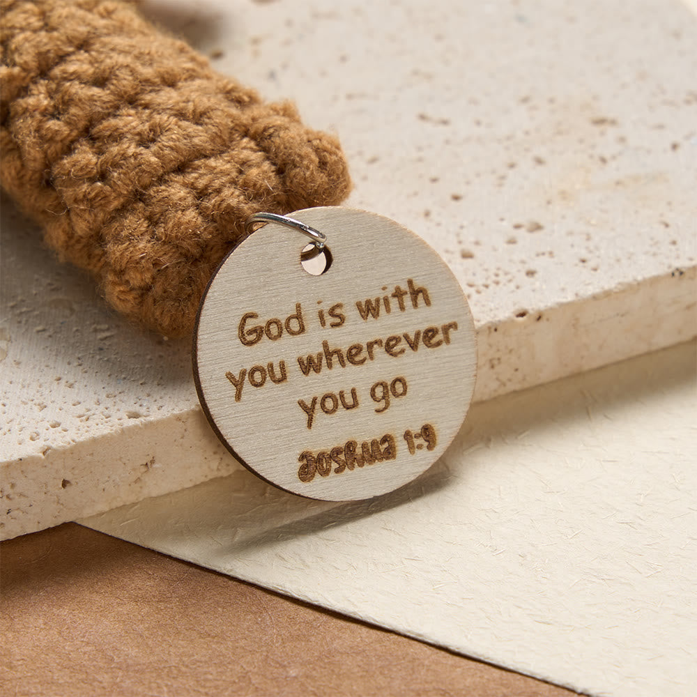 FREE Today: Crocheted Cross Car Charm with Inspirational Bible Verse Discs: A Reminder of Divine Grace - image 10