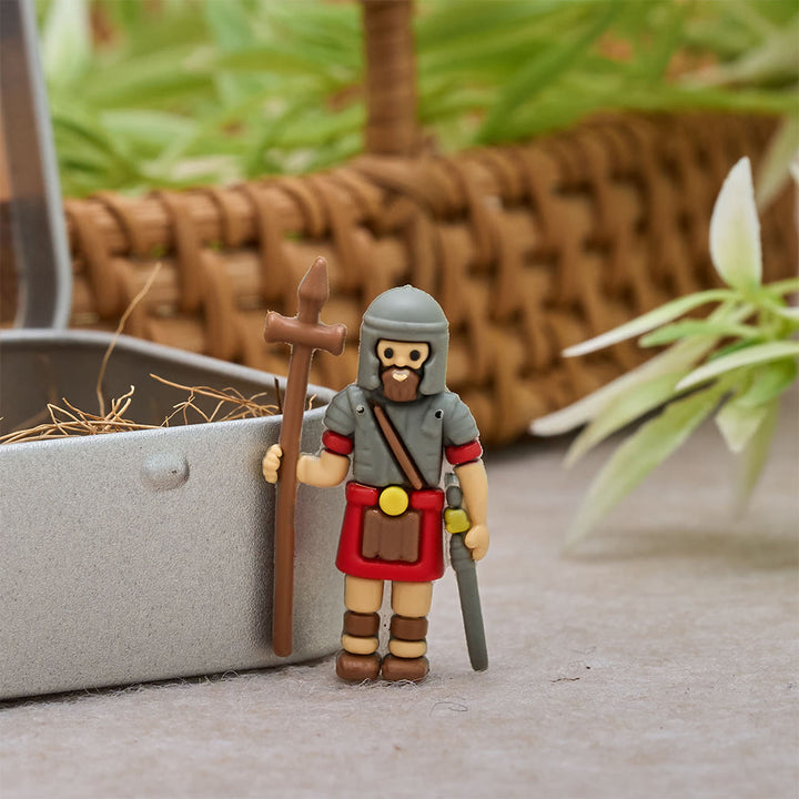 FREE Today: Nativity Scene & Crucifixion Scene Miniature Figurine Set with Portable Tin Box: A Symbol of the Christmas Story - image 6