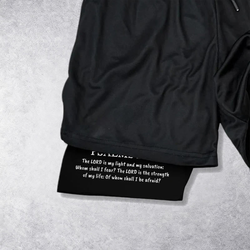 Christianartworkshop Jesus The Good Shepherd Psalm 27:1 Performance Layered Shorts - image 13