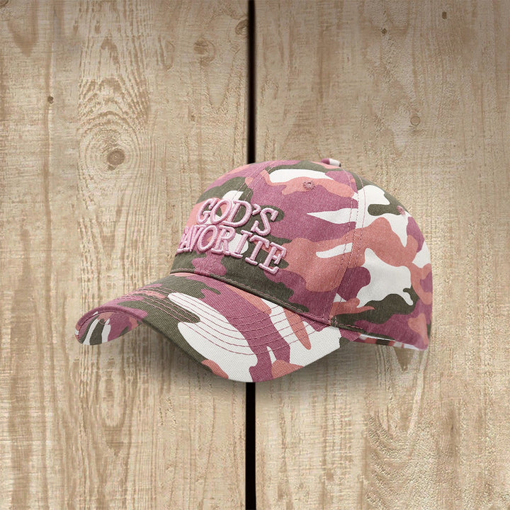 Christianartworkshop God's Favorite Confidence & Faith-Inspired Baseball Cap - image 5