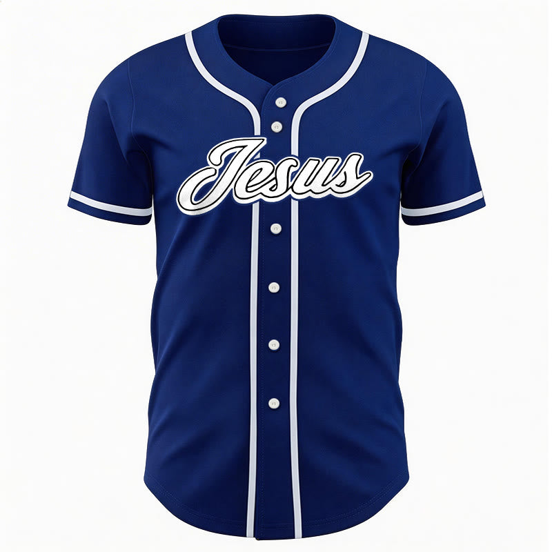 Christianartworkshop Team Jesus Matthew 28:19 Go And Make Disciples Custom Name Number Unisex Baseball Jersey - image 6