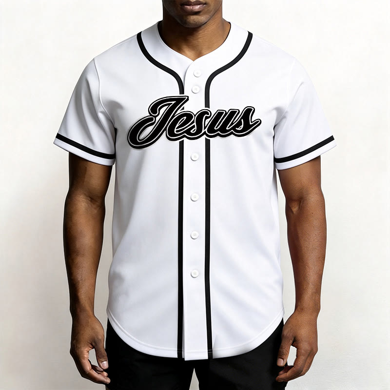 Christianartworkshop Team Jesus Matthew 28:19 Go And Make Disciples Custom Name Number Unisex Baseball Jersey - image 11