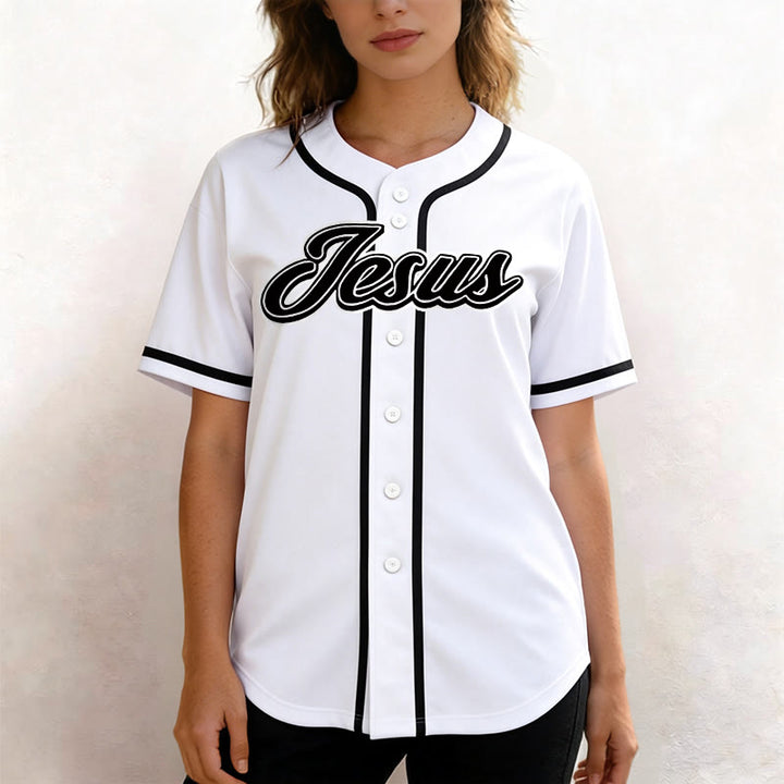 Christianartworkshop Team Jesus Matthew 28:19 Go And Make Disciples Unisex Baseball Jersey - image 12