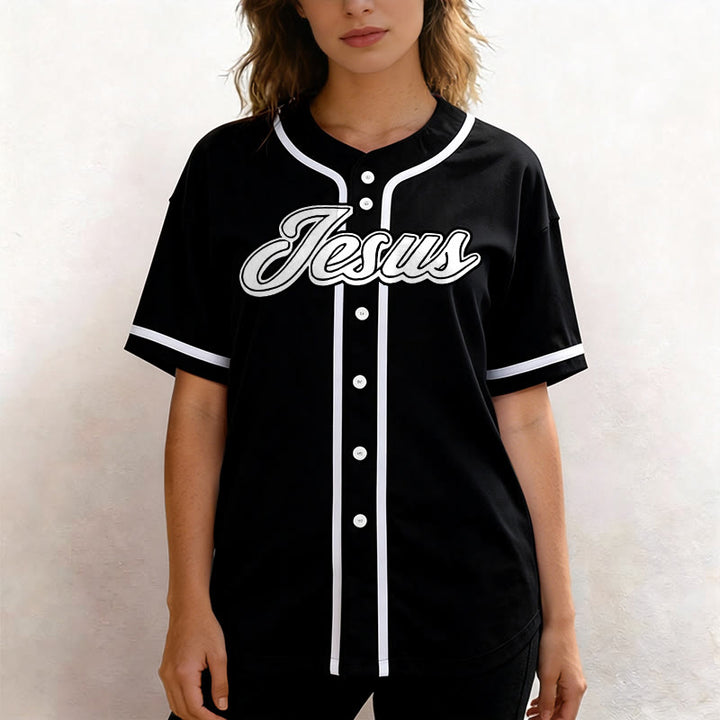 Christianartworkshop Team Jesus Matthew 28:19 Go And Make Disciples Custom Name Number Unisex Baseball Jersey - image 19