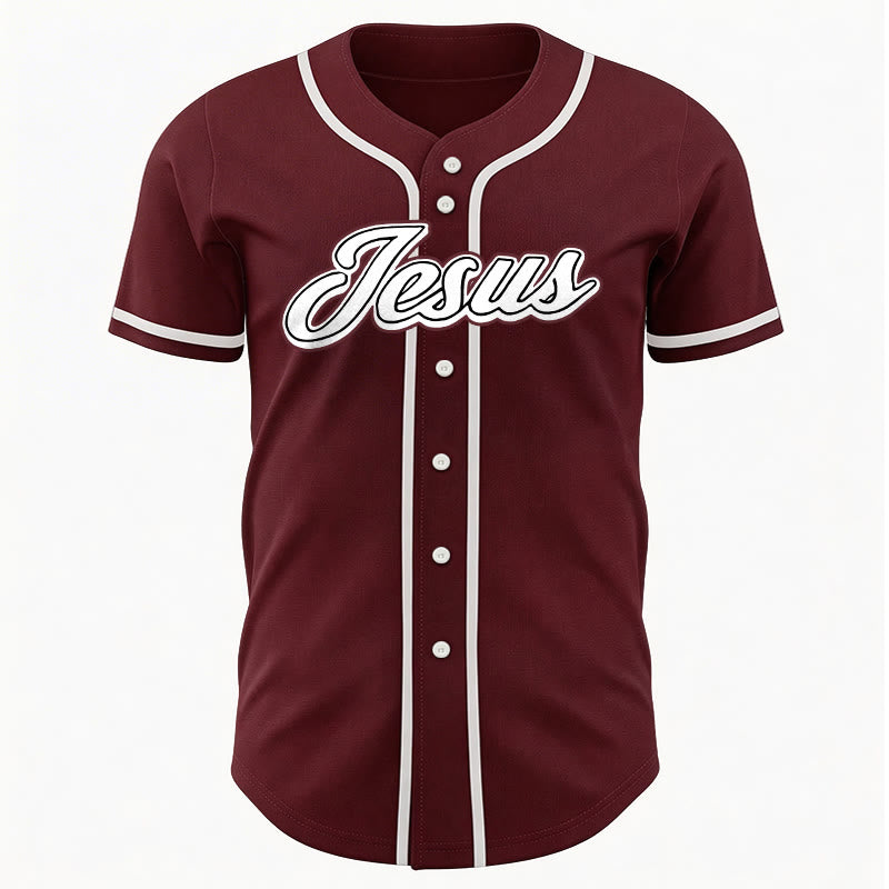 Christianartworkshop Team Jesus Matthew 28:19 Go And Make Disciples Custom Name Number Unisex Baseball Jersey - image 34