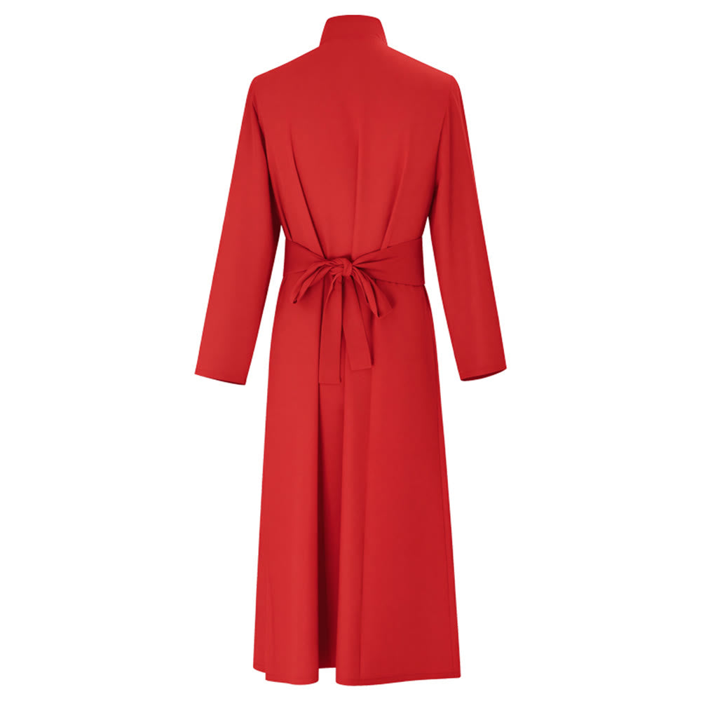 red liturgical dress Girls' Liturgical Long Sleeve Dress | Dancewear