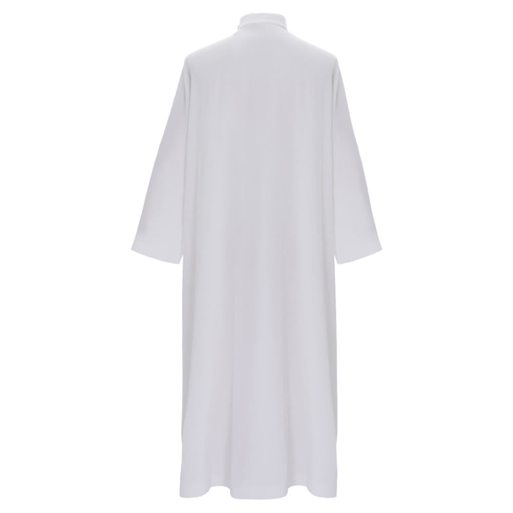 Christianartworkshop Plain White Liturgical Alb for Sacred Ceremonies - image 1