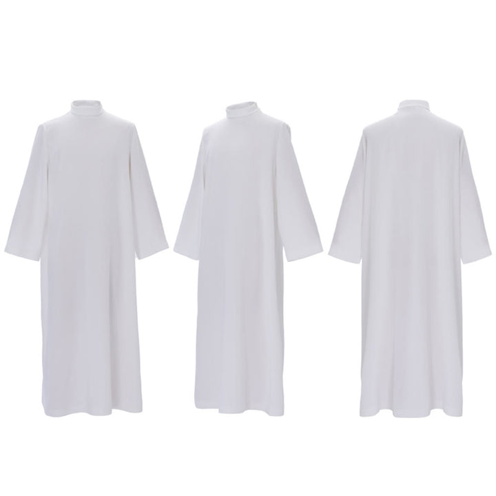 Christianartworkshop Plain White Liturgical Alb for Sacred Ceremonies - image 4