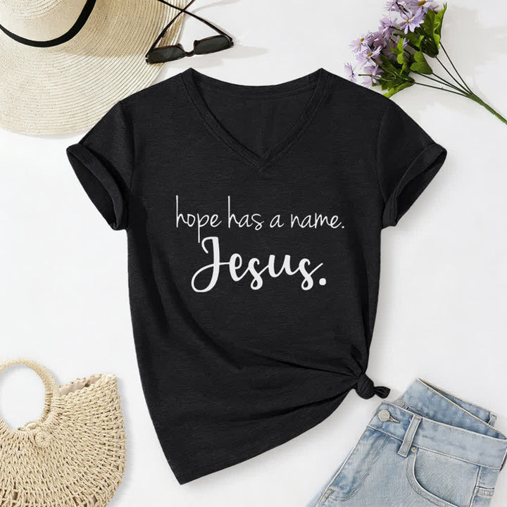 Christianartworkshop I Can't But I Know A Guy Print V-Neck T-shirt - Black - 2XL - image 0