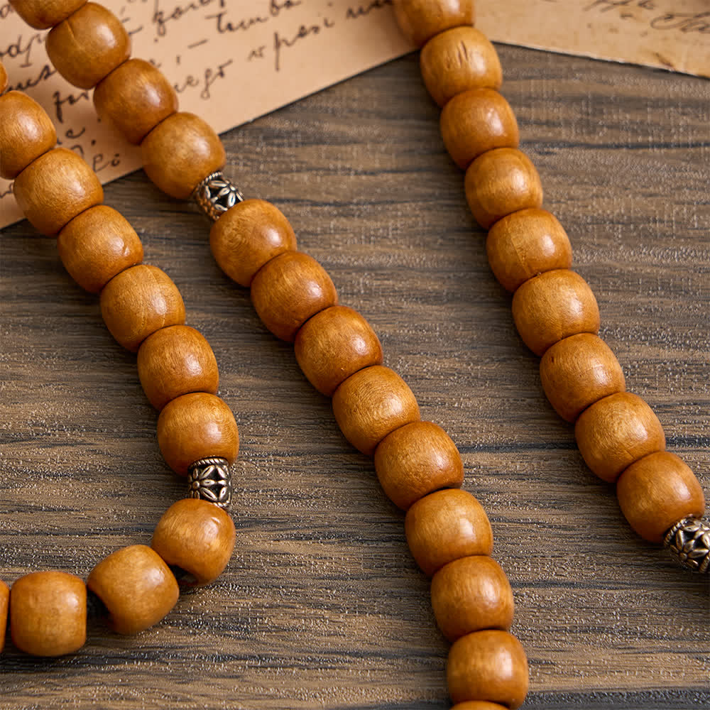 Christianartworkshop Traditional Rustic Wood 5/15/20 Decade Prayer Rosary with St. Benedict Medal & Crucifix - image 17
