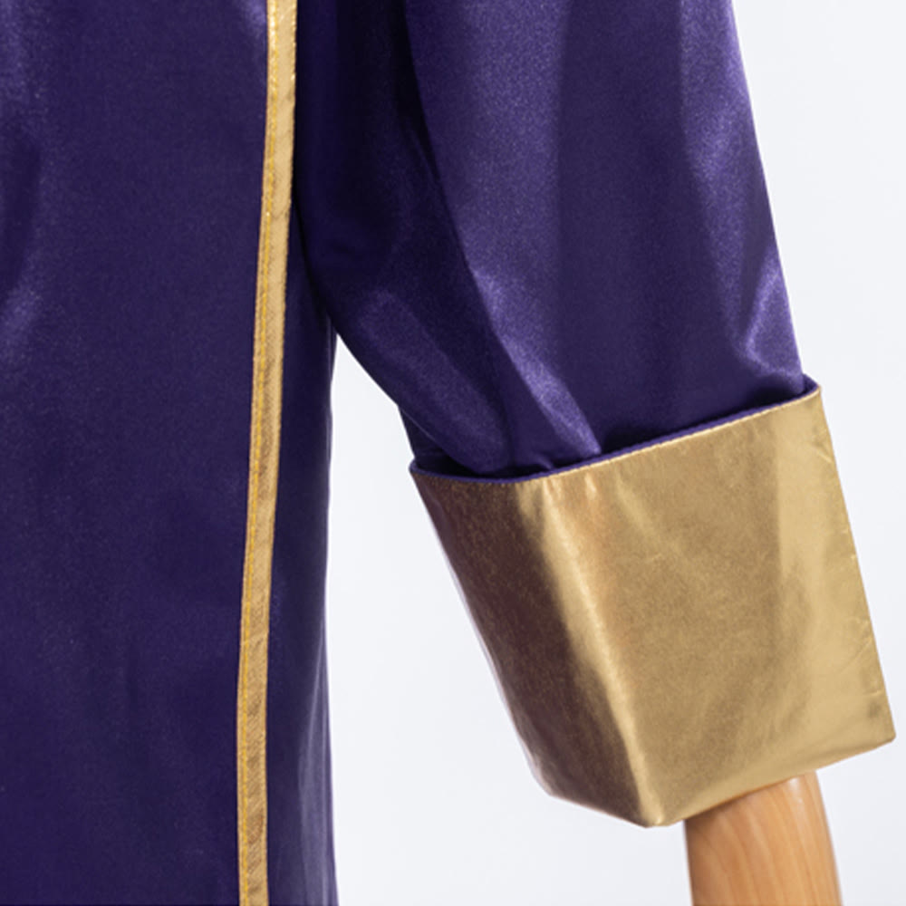 Christianartworkshop Traditional Pastor Robe With Vertical Cross Accents And Sleeve Trim Clergy Robe - image 25