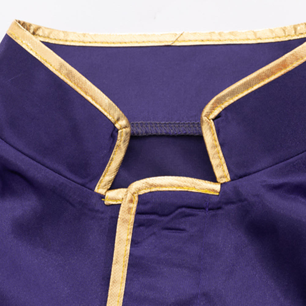 Christianartworkshop Traditional Pastor Robe With Vertical Cross Accents And Sleeve Trim Clergy Robe - image 23