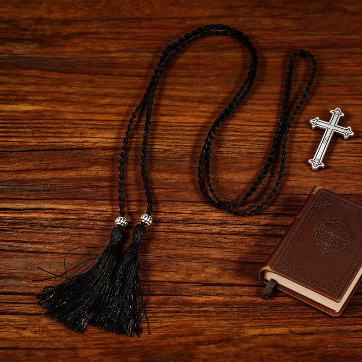 Christianartworkshop Braided Cincture with Accents & Tassels: A Sacred Liturgical Accessory - image 5