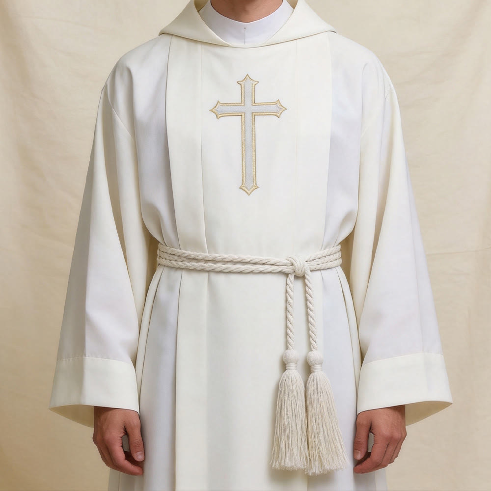 Christianartworkshop Traditional Clergy Cincture with Tassels: A Symbol of Service & Commitment - image 4