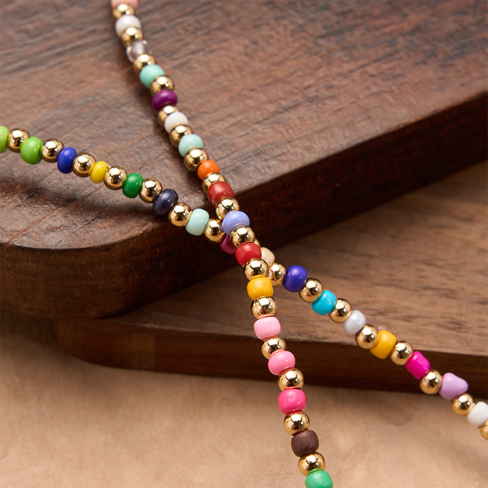 FREE Today: Two-Style Beaded Cross Necklace with Full-Pavé Zircon Crown Cross Pendant: A Symbol of Royal Divine Grace - image 5