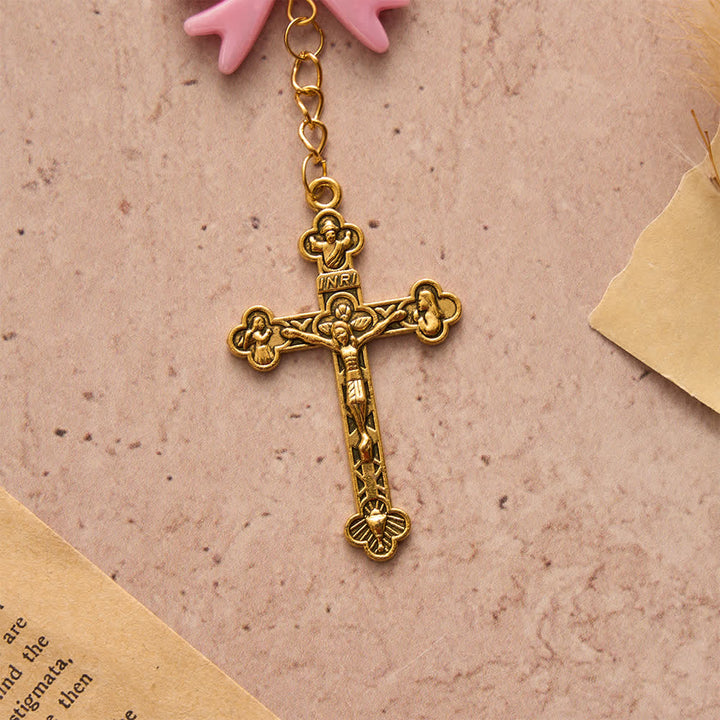FREE Today: Our Lady of Guadalupe Pink Bow Rosary: Carry Her Gentle Blessings - image 8