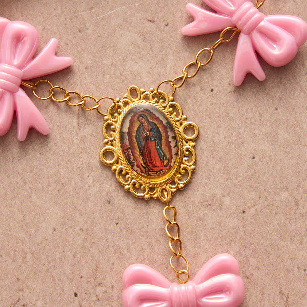 FREE Today: Our Lady of Guadalupe Pink Bow Rosary: Carry Her Gentle Blessings - image 7