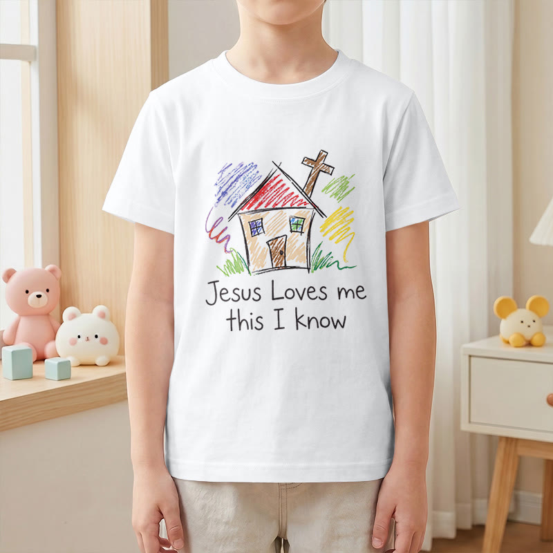 Christianartworkshop Jesus Loves Me This I Know Chapel Cross Kids