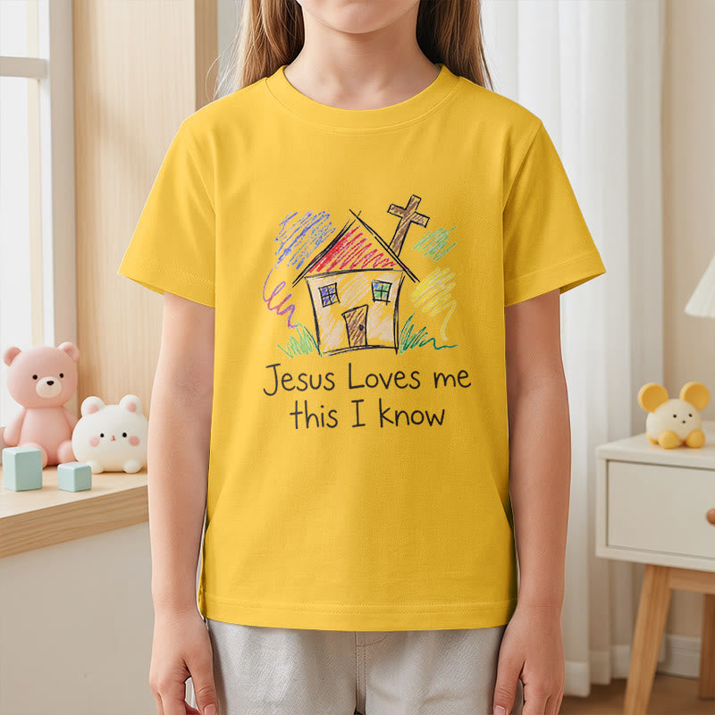 Christianartworkshop Jesus Loves Me This I Know Chapel Cross Kids