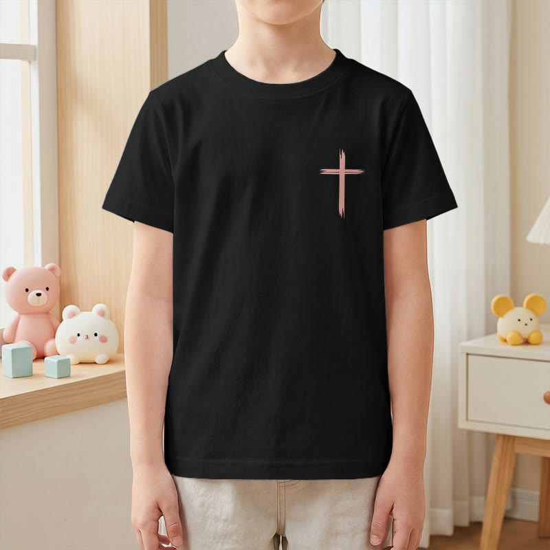 Christianartworkshop Classic "Let All You Do Be Done In Love" Floral Frame Faith Kids Short Sleeve T-Shirt - image 40