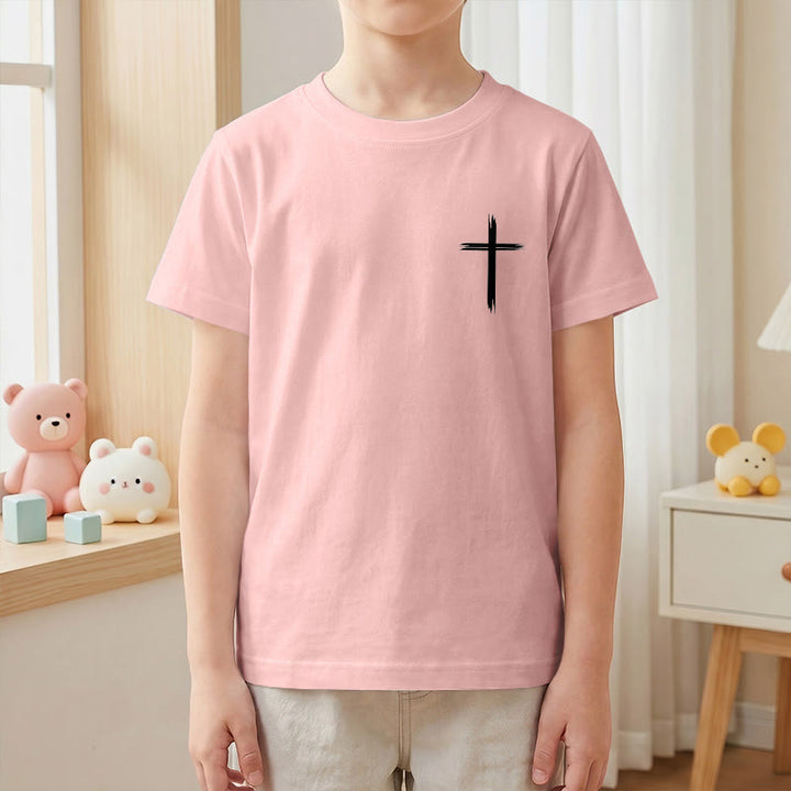 Christianartworkshop Classic "Let All You Do Be Done In Love" Floral Frame Faith Kids Short Sleeve T-Shirt - image 67