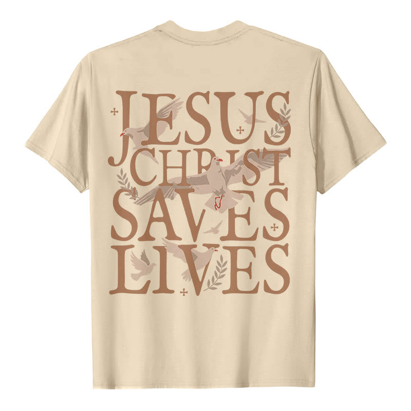 Christianartworkshop Jesus Face and Crown of Thorns Graphic T-Shirt - image 7