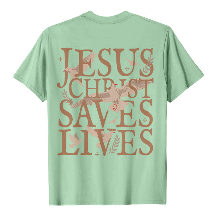 Christianartworkshop Jesus Face and Crown of Thorns Graphic T-Shirt - image 22