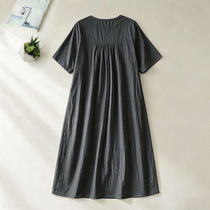 Christianartworkshop "Walk by Faith" 2 Corinthians 5:7 Scripture Print V-Neck Short Sleeve Midi Dress - image 22