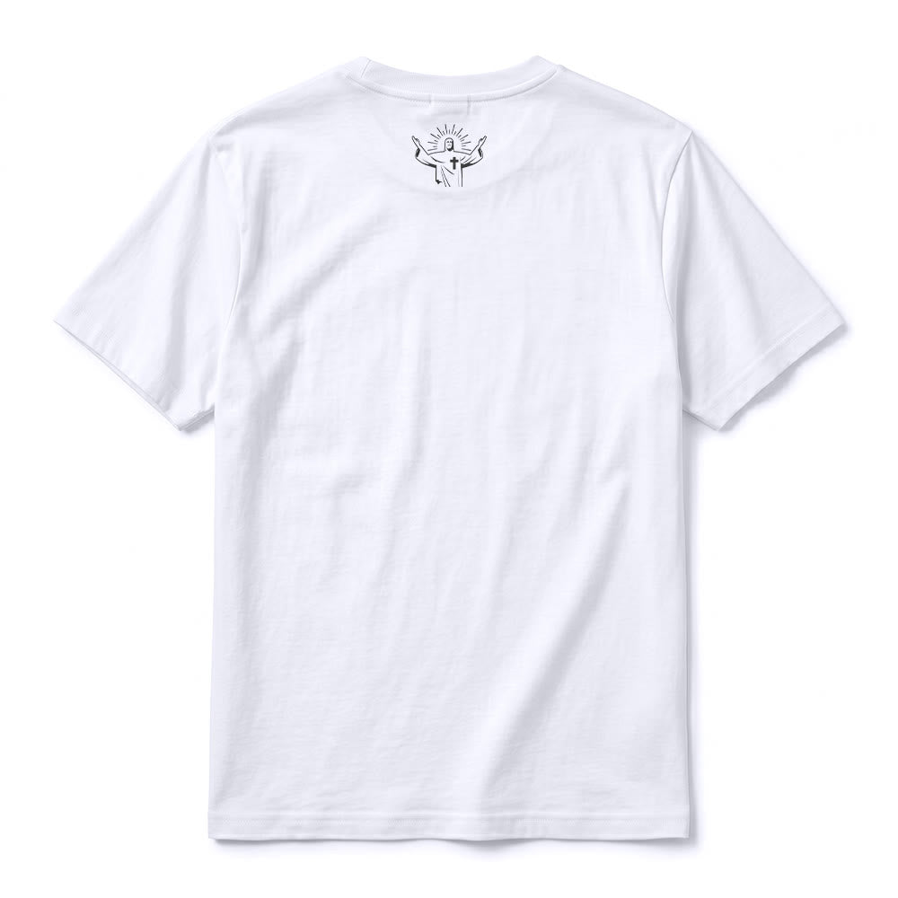 Christianartworkshop "The Devil Will Attack You Through People You Think Love You" Premium Short Sleeve T-Shirt - image 10