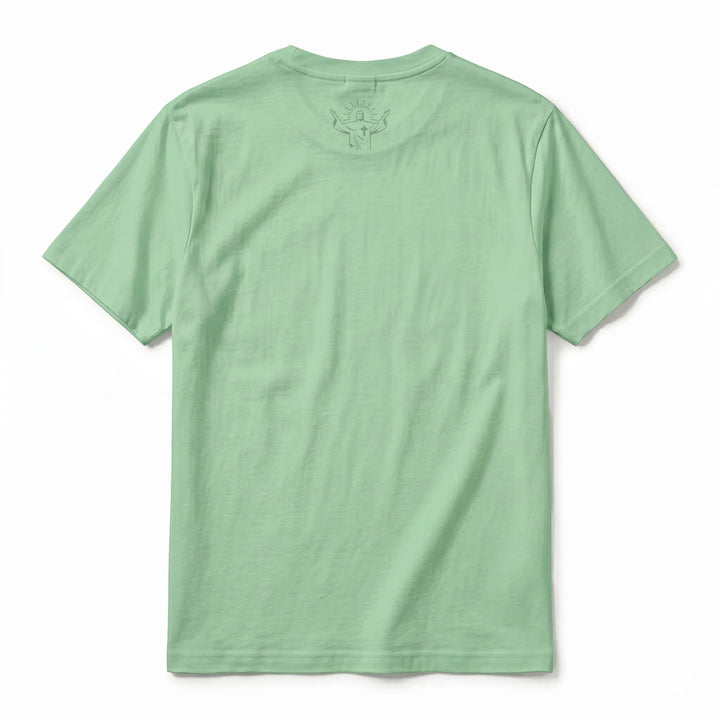 Christianartworkshop Stop Overthinking God's Will Quote Premium Short Sleeve T-Shirt - image 21