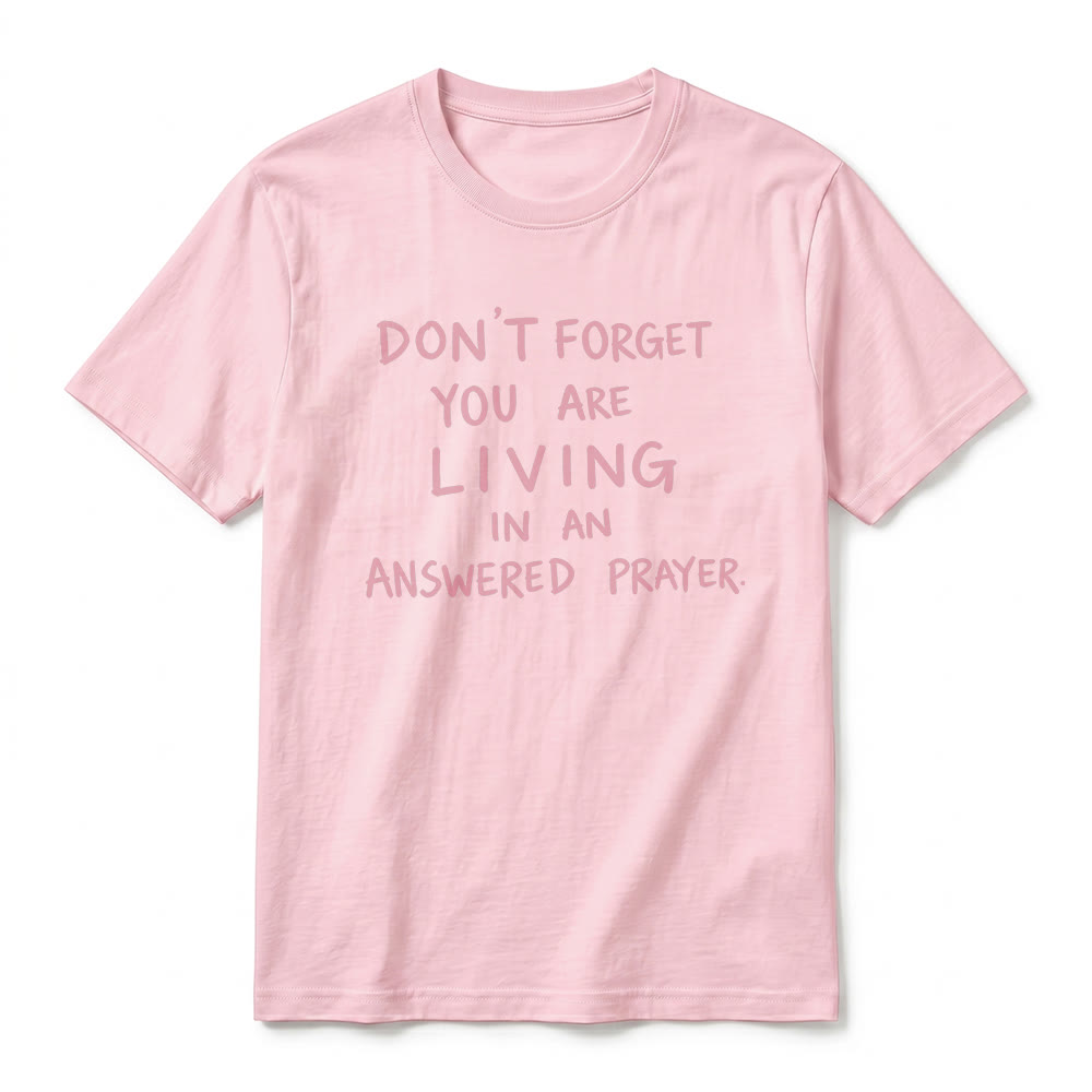 Christianartworkshop Faithful Gratitude "Answered Prayer" Premium Short Sleeve T-Shirt - image 26
