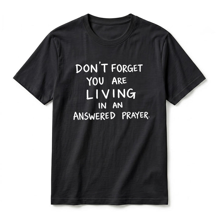 Christianartworkshop Faithful Gratitude "Answered Prayer" Premium Short Sleeve T-Shirt - image 14